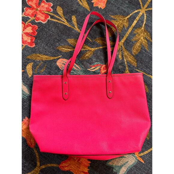 Coach Pink City Tote Zip Bag - Picture 4 of 8